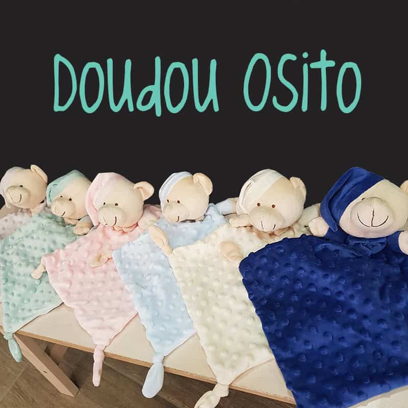 ▷ Doudou Osito - Personalizado Para Bebé 【febrero 2024】