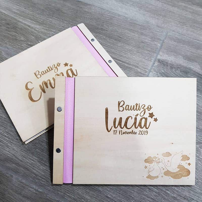 Libro de firmas personalizado para bodas, bautizos, comuniones y cumpleaños  • Cute & Crafts