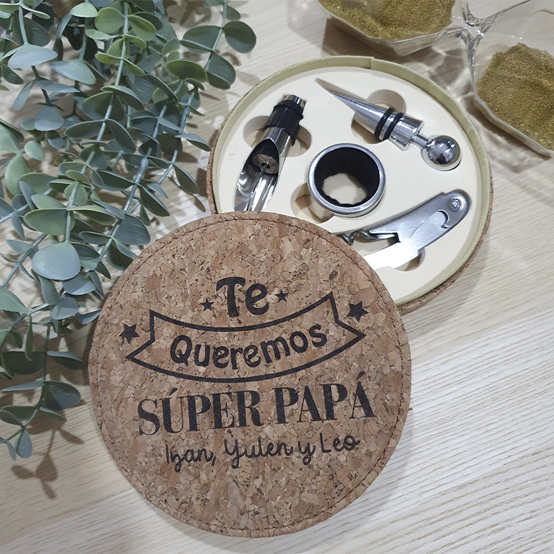 set de vino padre