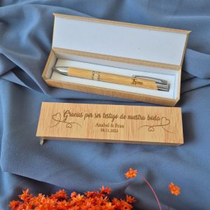 Bolígrafo Personalizado - Gracias por ser testigo de nuestra boda