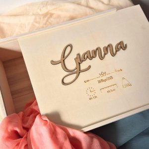 Caja de Nacimiento Personalizada