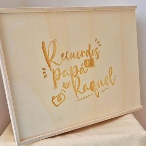 Caja de Recuerdos - "Recuerdos de papá y..."