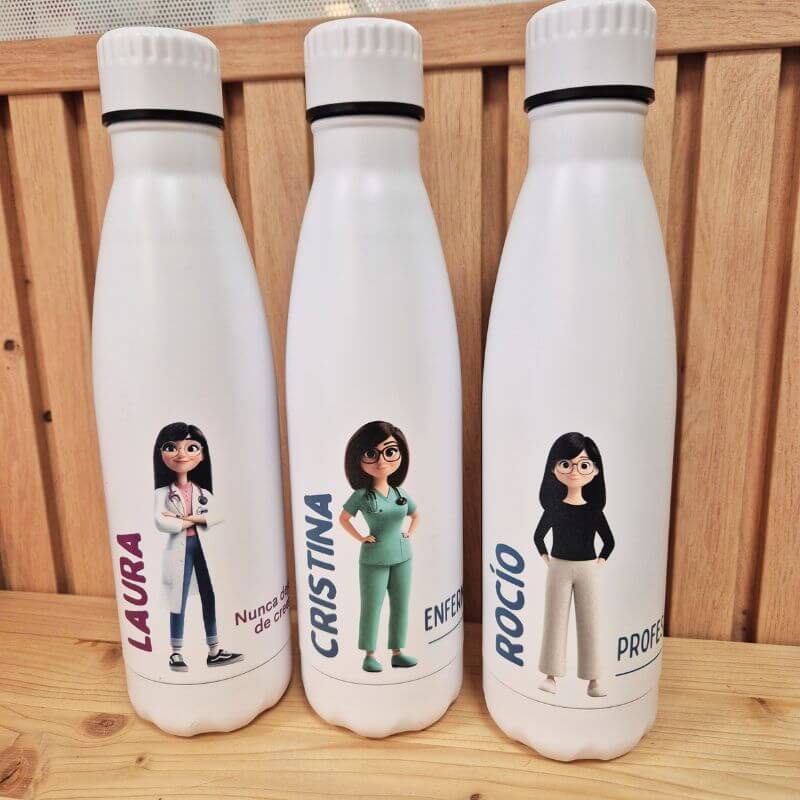 Botella Personalizada con Profesión – Personaje - Imagen 14