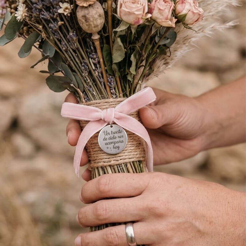 Medalla Personalizada para Ramo de Novia
