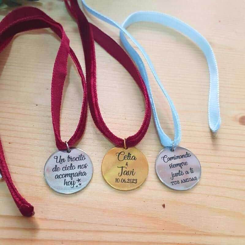 Medalla Personalizada para Ramo de Novia - Imagen 16