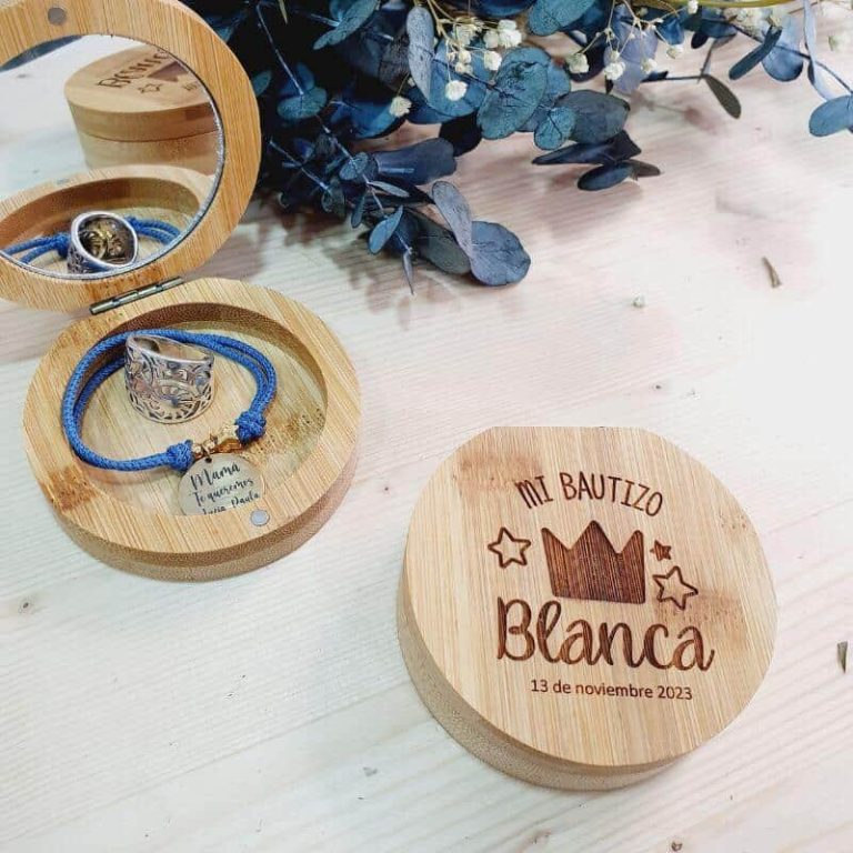 Caja De Vino Para Bautizo | Regalos Personalizados Para Bautizo