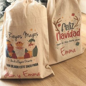 Saco Navideño Personalizado