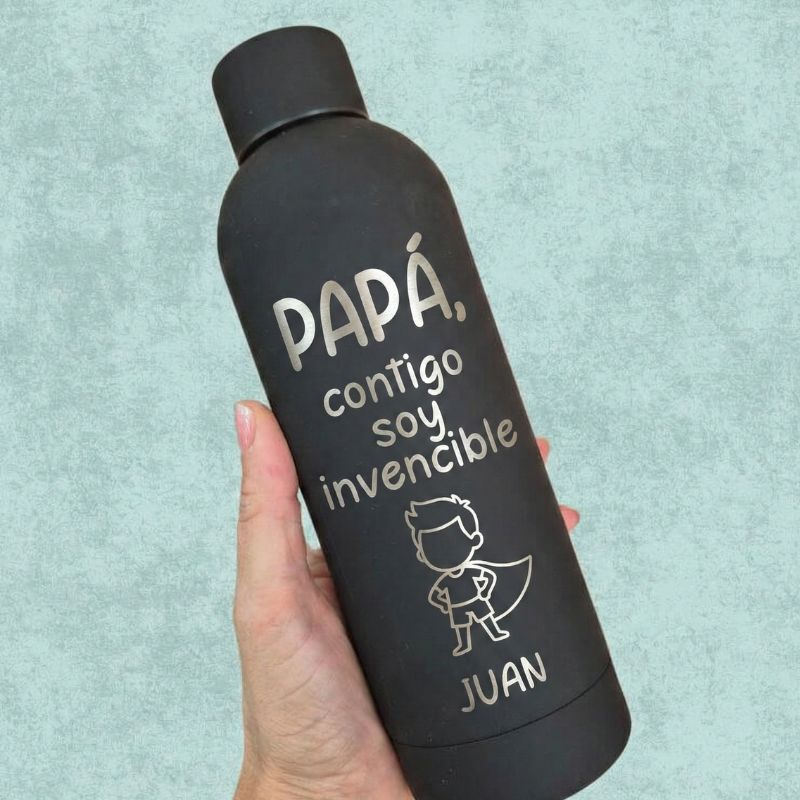 Botella personalizada para Papá - Imagen 3