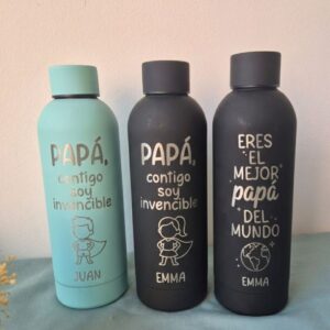 Botella personalizada para Papá