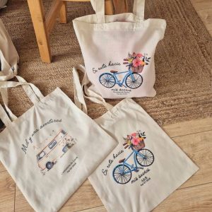 Bolsa personalizada de boda para regalar