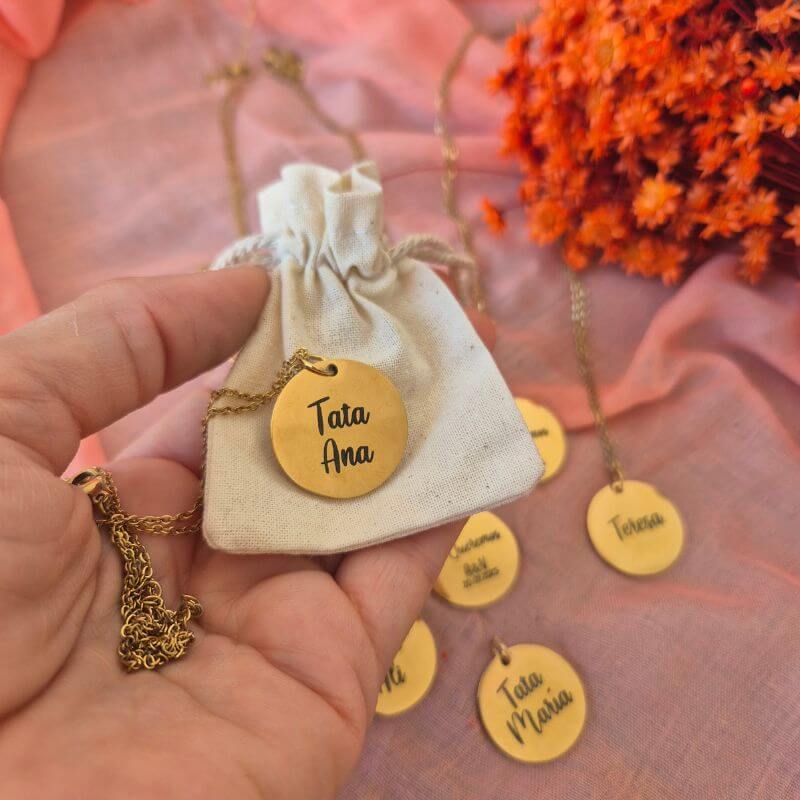 Collar con Medalla Personalizada - Imagen 3