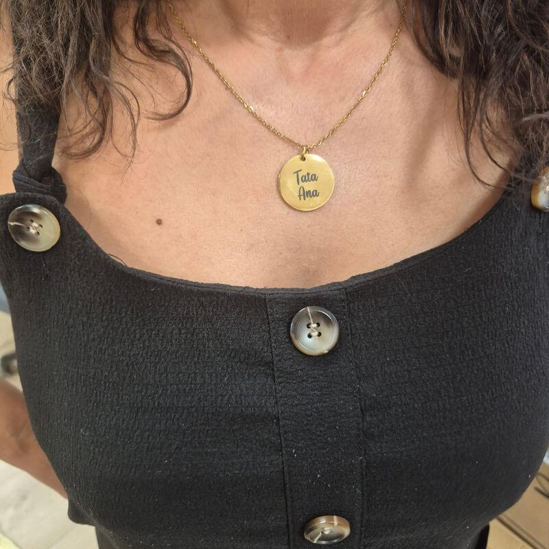 Collar con Medalla Personalizada - Imagen 5