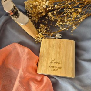 Petaca Grabada Personalizada - Modelo Marcasitios