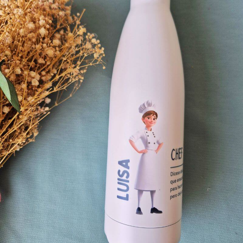 Botella Personalizada con Profesión – Personaje - Imagen 4