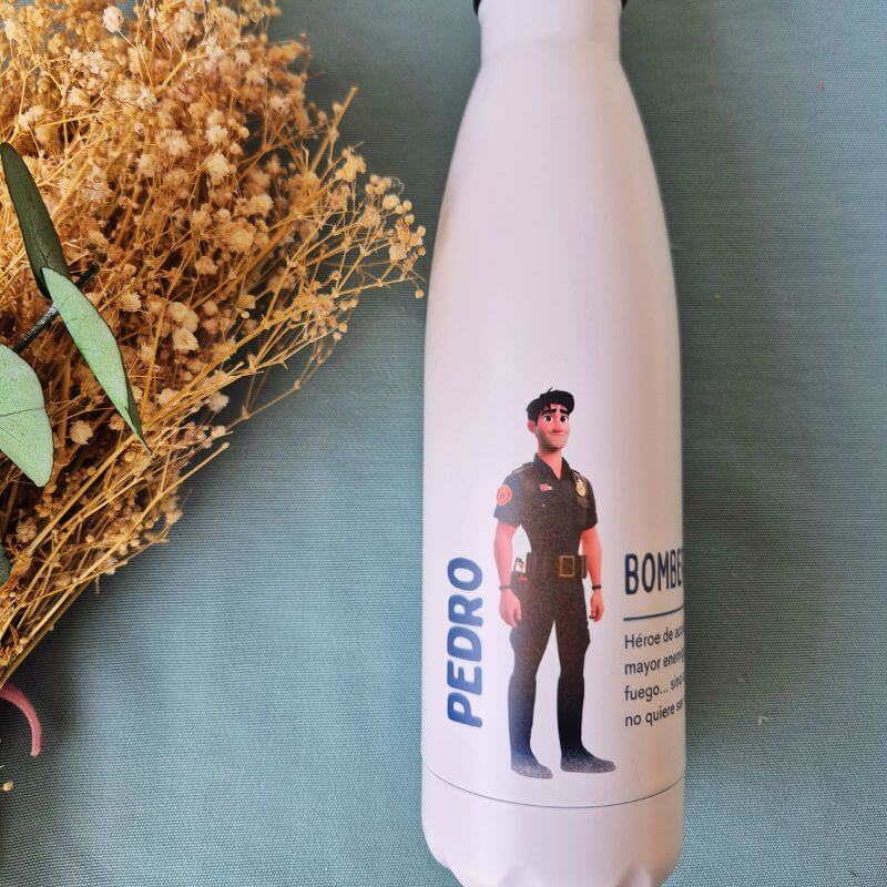Botella Personalizada con Profesión – Personaje - Imagen 5