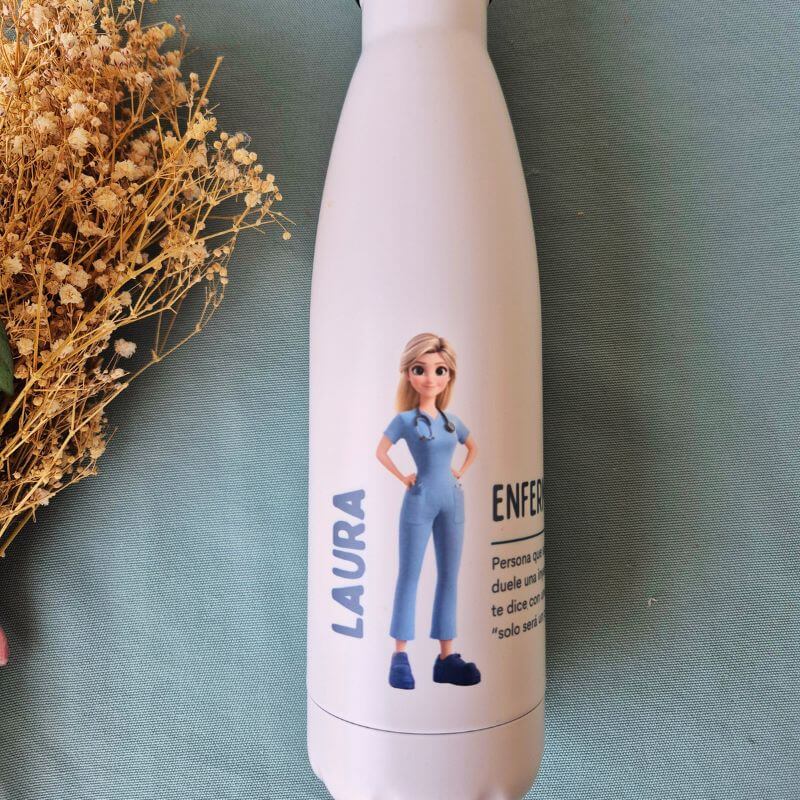 Botella Personalizada con Profesión – Personaje - Imagen 2
