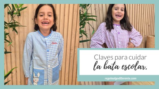 Cómo lavar una bata escolar para que dure todo el curso