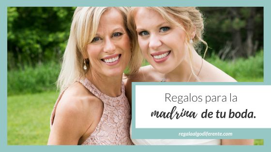 10 ideas de regalo para la madrina de la boda 