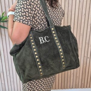 Bolso Emma - Tote de Serraje con Tachuelas