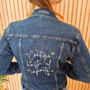 Chaqueta Vaquera Bordada Personalizada