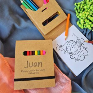 Pack de Libreta para Colorear con Dibujos y Colores