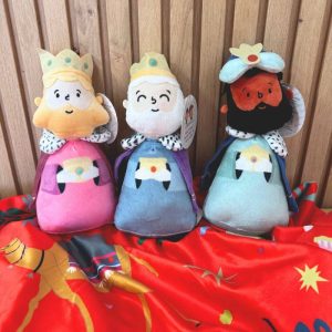 Peluche Rey Mago y Mantita