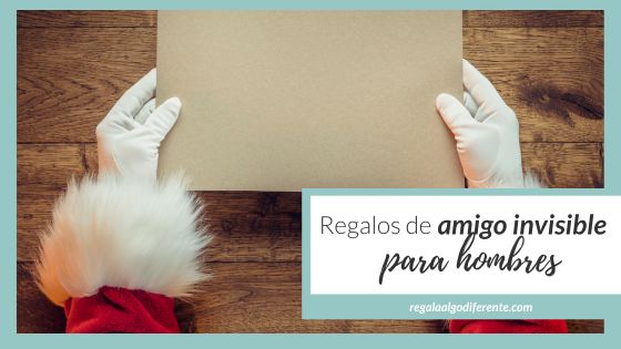 10 ideas de regalo de amigo invisible para hombres