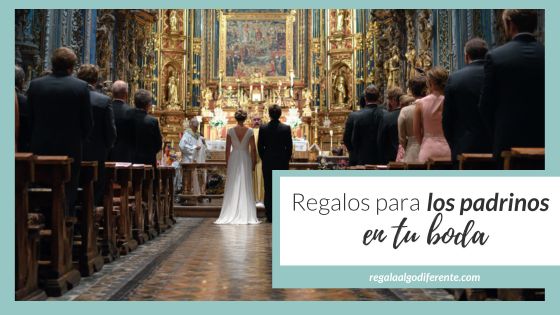 10 ideas de regalo para padrinos de boda
