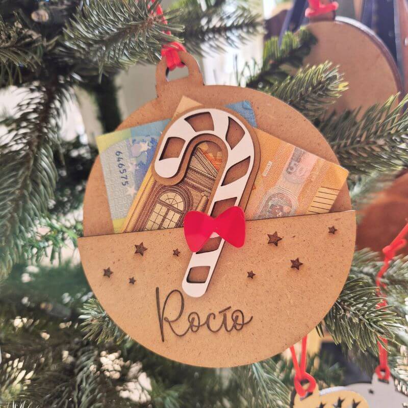 Bola de Navidad para Regalar Dinero - Imagen 4
