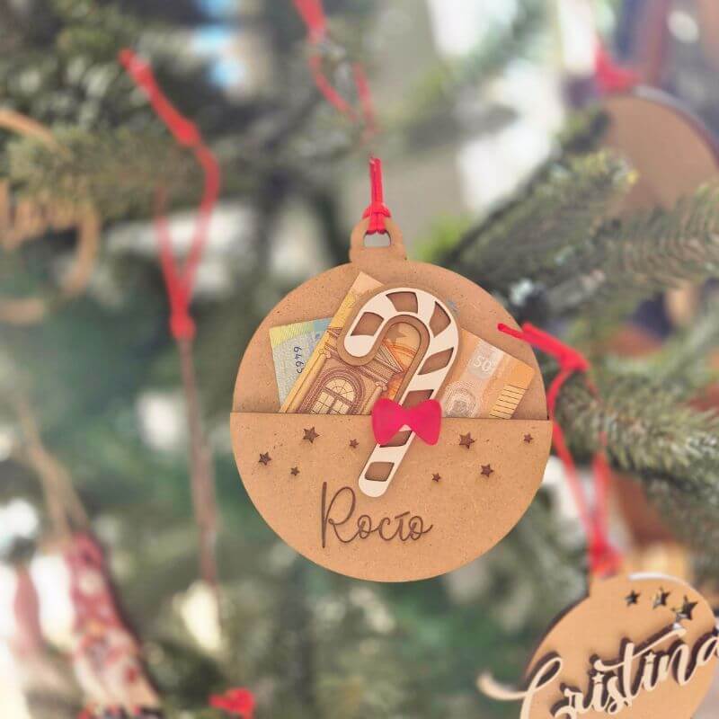 Bola de Navidad para Regalar Dinero - Imagen 3