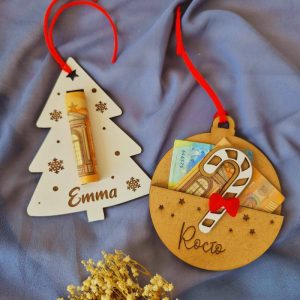 Bola de Navidad para Regalar Dinero