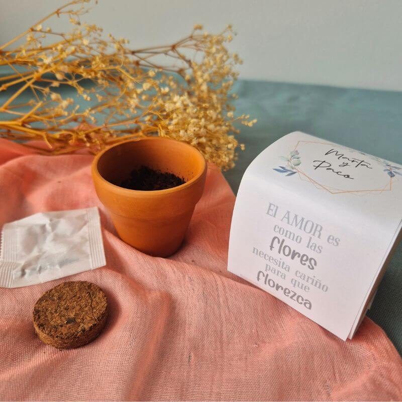 Maceta Personalizada Boda - Imagen 3