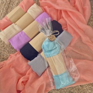 Pañuelos de colores para regalar en boda