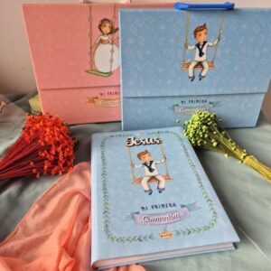 Libro de firmas de comunión para niño