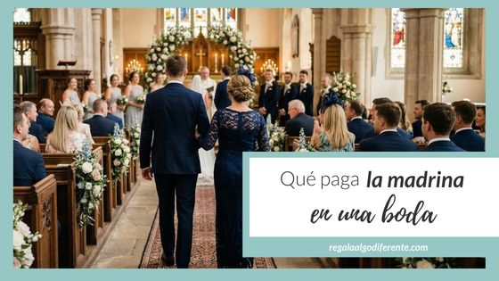 Qué paga la madrina en una boda normalmente