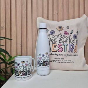 Conjunto de regalos para profesores final de curso