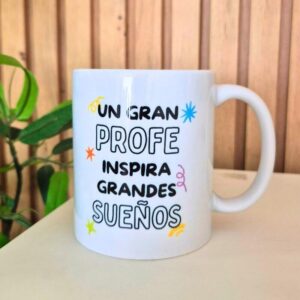 Taza Personalizada para Profesores - Sueños
